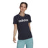 T-shirt blu navy da donna adidas LOUNGEWEAR Essentials Slim Logo, Abbigliamento Sport, SKU a712000147, Immagine 0